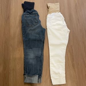 Motherhood Maternity “Indigo Blue” Small Jeans